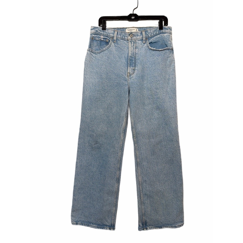 Abercrombie & Fitch The '90s Relaxed Jean High Rise Light-wash Women's 30 / 10S